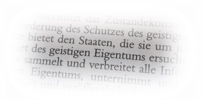 Der Begriff „Geistiges Eigentum“ fast die Schutzrechte von Urheberrecht und gewerblichen Rechtsschutz zusammen.