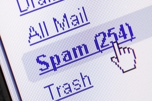 Fängt Ihr Spam-Filter eine E-Mail-Abmahnung ab, gilt diese trotzdem als zugestellt.