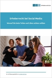 eBook Urheberrecht bei Social Media